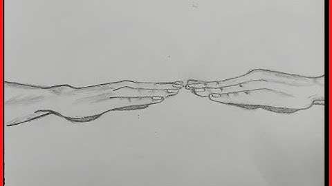 How to draw hand/hands easy for beginners Hand drawing easy step by step tutorial with pencil