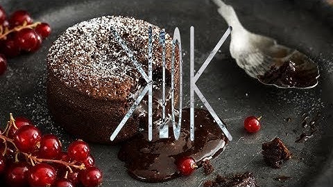 compressed into 10 seconds - How To Basic - How To Make a Chocolate Lava Cake
