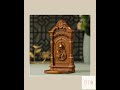 Blessed Virgin Mary Catholic Mini Altar Antique Style Wooden Altar Jesus Christ Art Christening G...