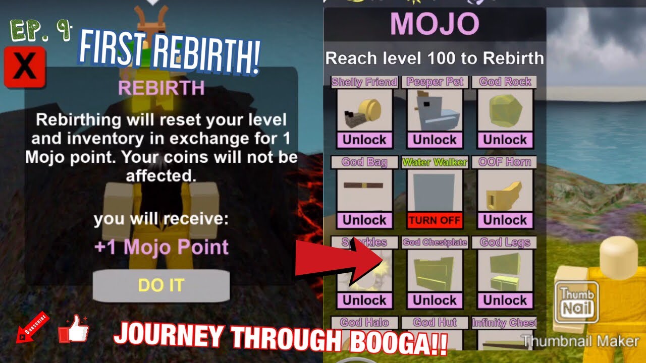 Journey Through Booga Episode 8 Level 100 Void Armor Youtube - roblox booga booga oof horn