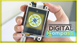 Digital Compass featuring 4D Systems' 2.4" HMI Display Module
