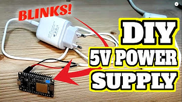 How to make 5V POWER SUPPLY from PHONE CHARGER! | Basic Electrical
