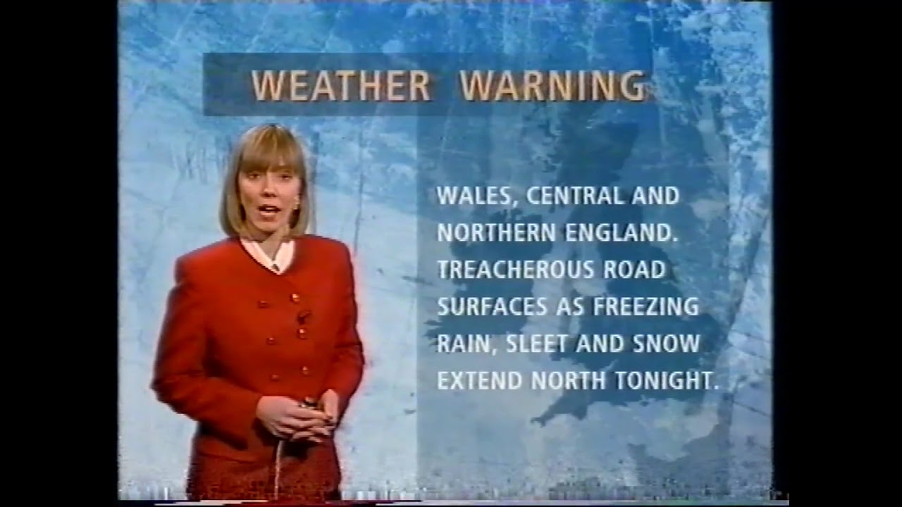 BBC Weather 30th December 1995 - YouTube
