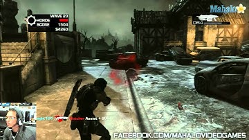 Gears of War 3 - Multiplayer - Horde Mode - Gridlock - Release Night - z0mbifier - Wave 23