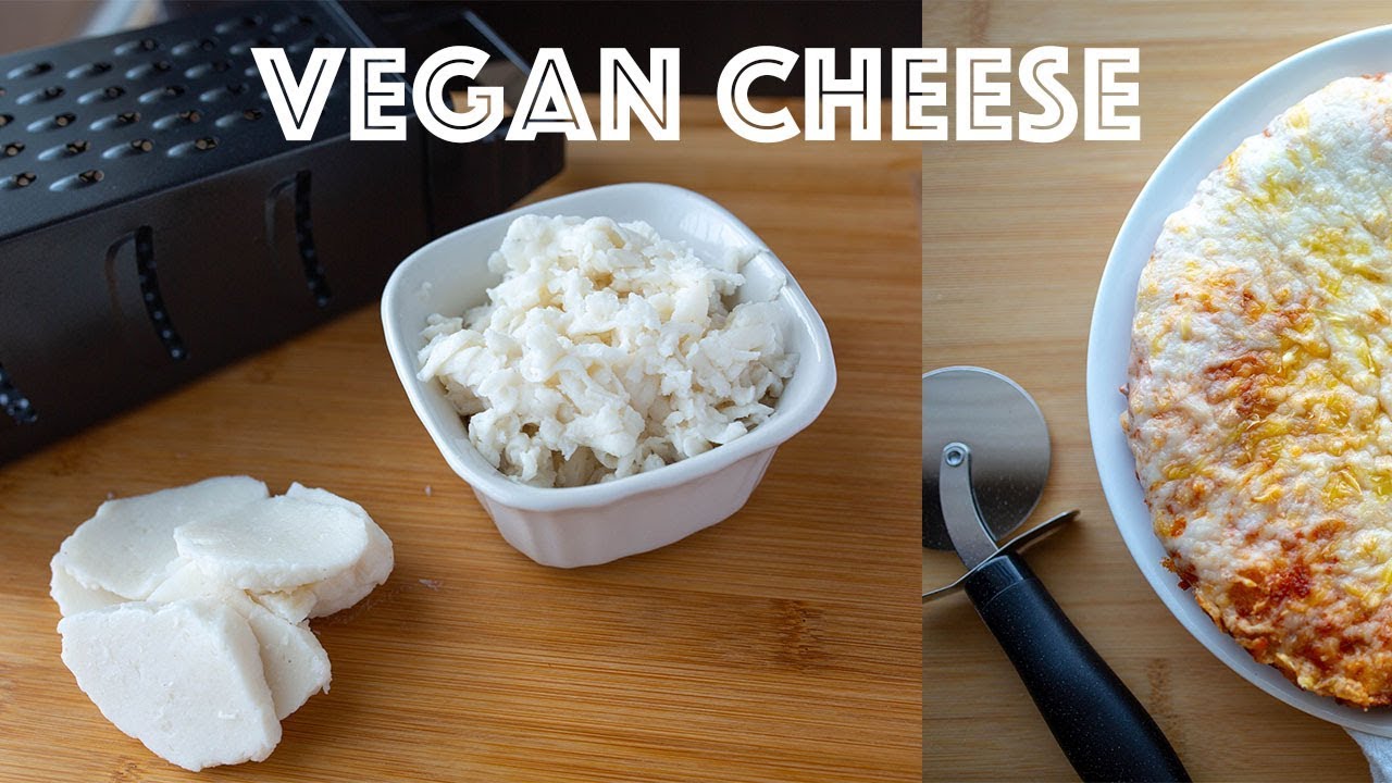BEST VEGAN "Mozzarella" CHEESE/ QUESO VEGANO Vegan Sazón YouTube