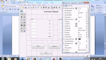 Cara membuat pemrograman faktor konversi dengan matlab oleh Nur Addini (BDP