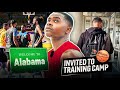 I GOT INVITED TO A PROFESSIONAL BASKETBALL TRAINING CAMP..