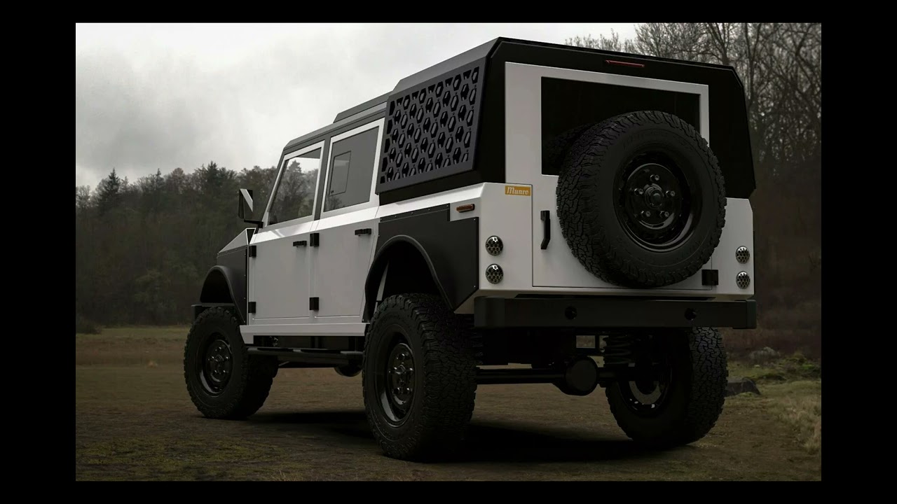 Munro unveils production version of its Series-M electric 4x4 truck
