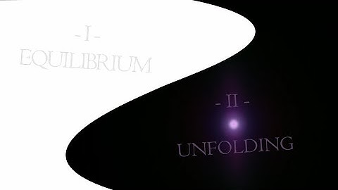 -  -- ---{  I. Equilibrium  °  II. Unfolding }--- --  -
