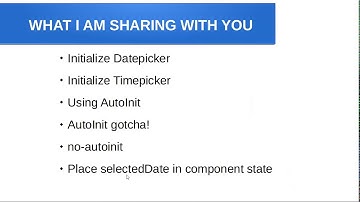 Materialize CSS Datepicker and Timepicker in a ReactJs