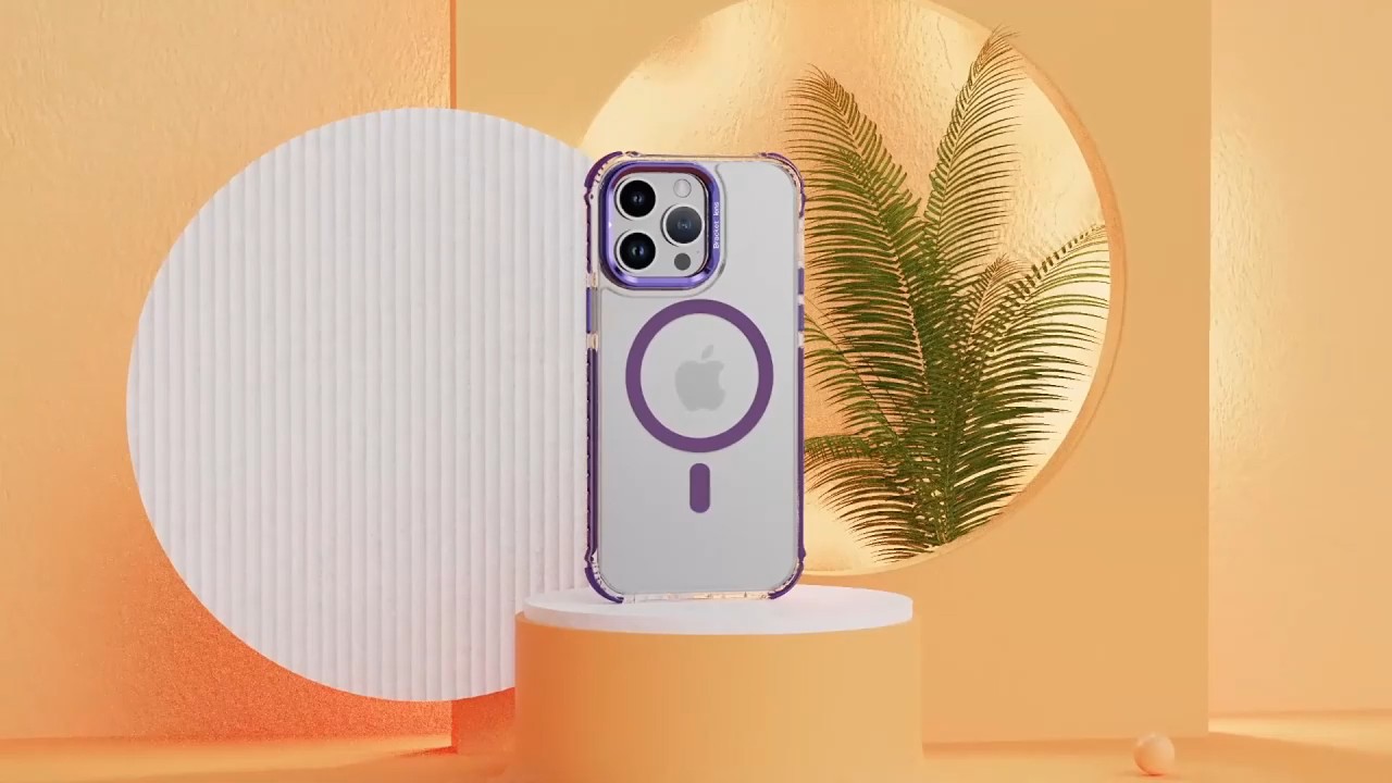 Lens Kickstand MagSafe Cover Clear Case for iPhone 16 15 14 series, Samsung 