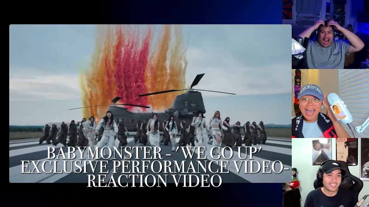 BABYMONSTER - ЭКСКЛЮЗИВНОЕ ВИДЕО ВЫСТУПЛЕНИЯ «WE GO UP» - ВИДЕО РЕАКЦИИ WALWAL