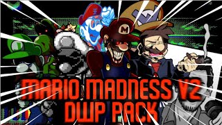 [FNF] Mario Madness v2 DWP PACK | CHROMATICS SCALE AND DWP'S #79 | ♤ Kapi Bv♧ |