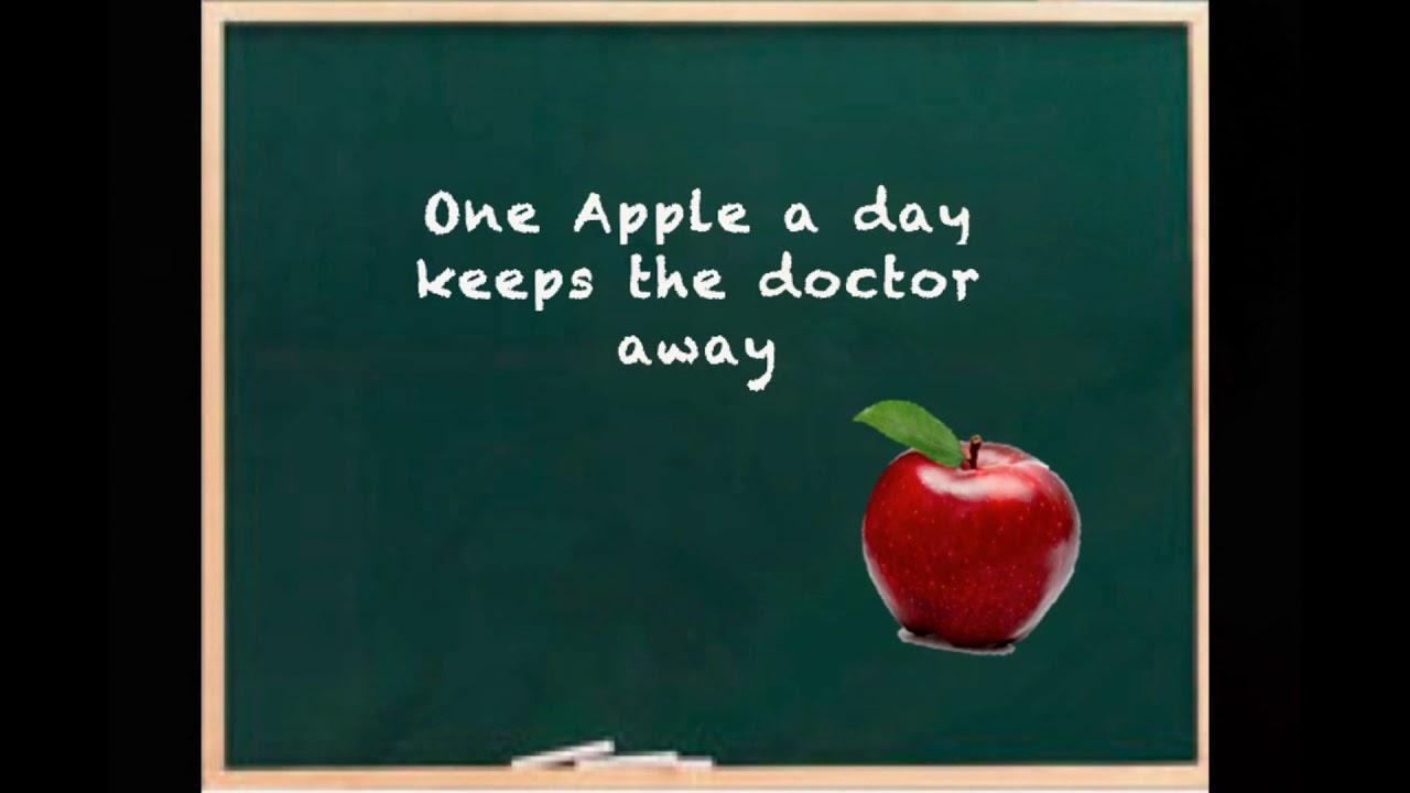 An apple a day keeps the away. An Apple a Day keeps the Doctor away. One Apple a Day keeps Doctors away. One Apple a Day. Eat an Apple a Day keeps the Doctor away.
