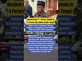 NasDem Usul PT 7 Persen, Demokrat: 4 Persen Saja Sudah Terlalu Tinggi