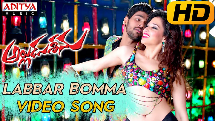 Labbar Bomma Full Video Song || Alludu Seenu Video Songs || Sai Srinivas, Samantha