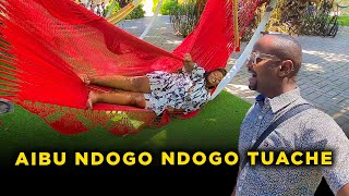 HII IMEENDA!!😂 MILLY WA JESUS FALLS OFF A HAMMOCK AT MIRACLE GARDEN DUBAI | THE WAJESUS FAMILY