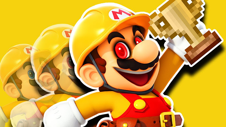 j'ai essayé de speedrun mario maker