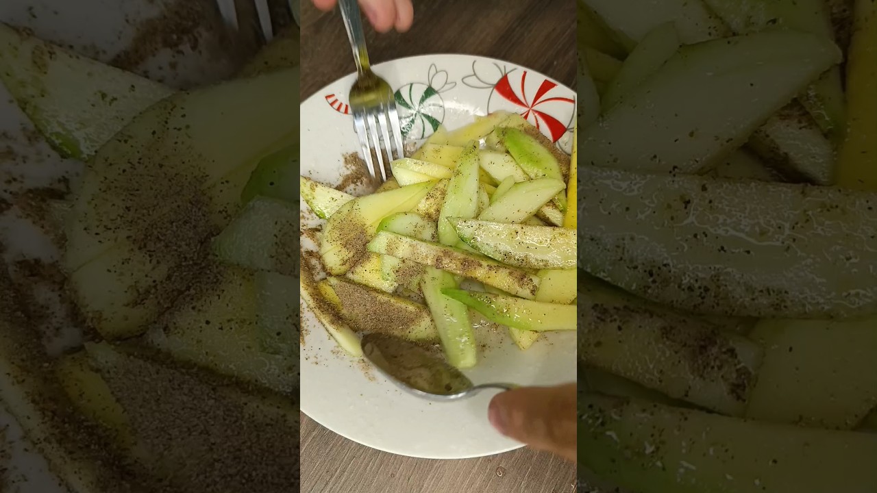 Cómo hacer mango con limón y sal //ASMR 