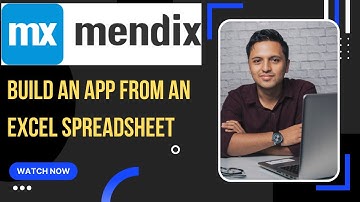 Build An App from an Excel Spreadsheet Data using Mendix Studio#mendix #mendixstudio