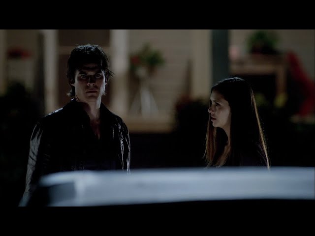 TVD 4x1 - Elena remembered that Damon met her first. Why didn't you tell me? | Delena Scenes HD class=