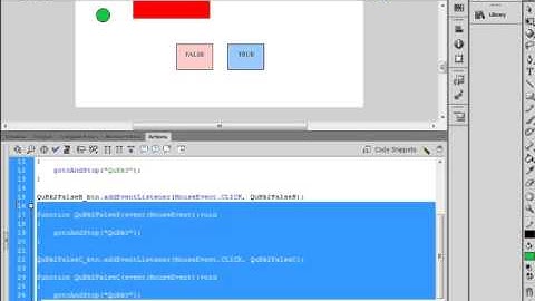 Flash CS6 Tutorial 15 Random Question Test Part 2