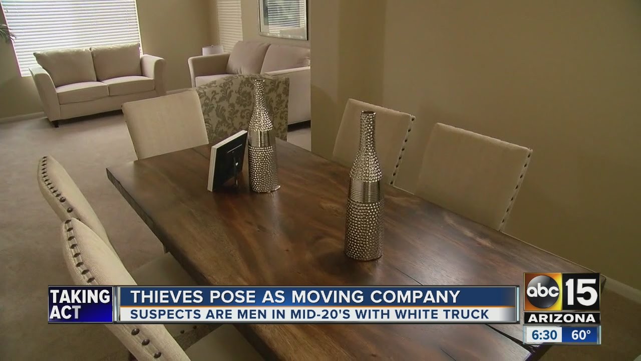 Fake Movers Steal Furniture From Glendale Home For Sale Youtube