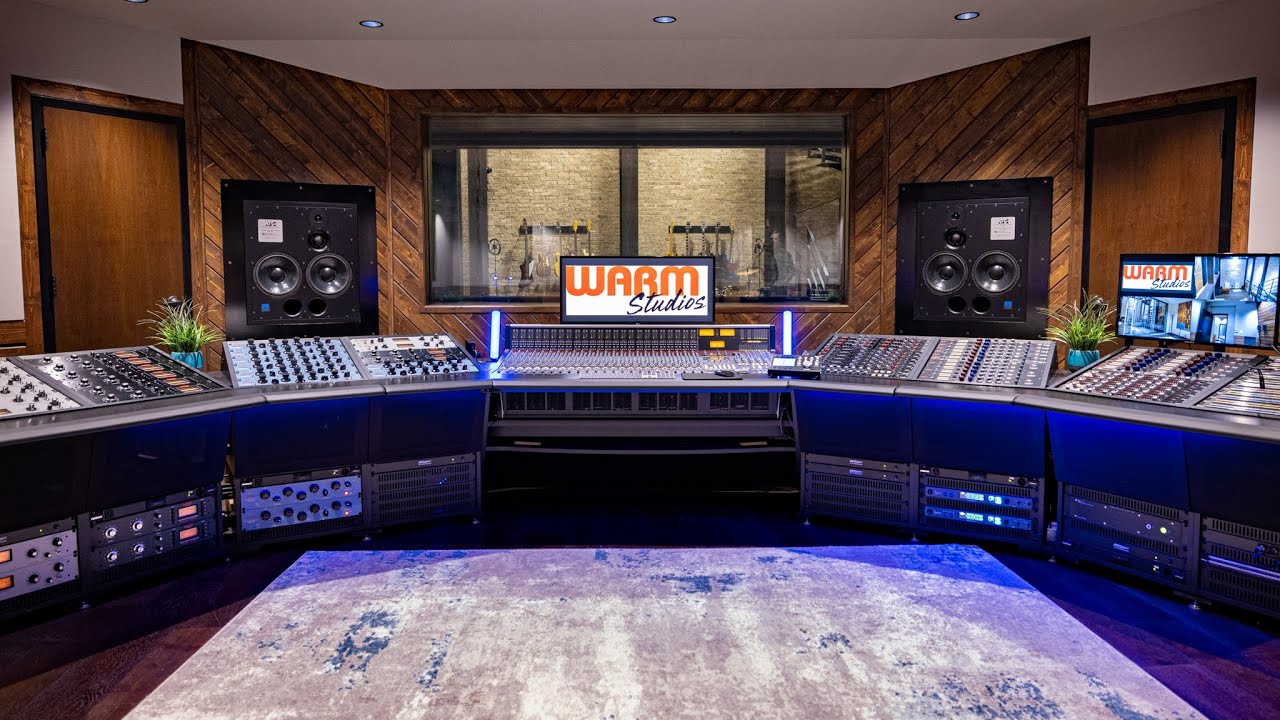 EPIC RECORDING STUDIO SETUP 2022 | Warm Audio Studios (studio tour) -  YouTube