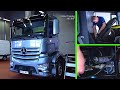 Mercedes-Benz Actros - How to remove / install level control for seat height adjustment | W963, W964