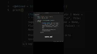 The Cheat Code for Combining Lists 😮#coding #programming #youtubeshorts #shorts #python #learnpython