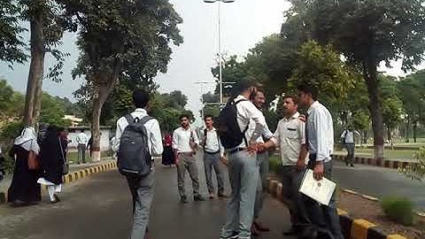 University of Sargodha beautiful weather after Rain ☔