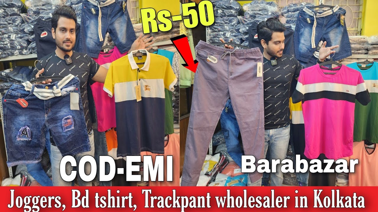 Branded Joggers & branded tshirt wholesaler in Kolkata 🔥 YouTube