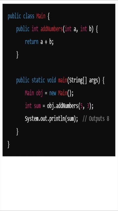 Functions in JAVA | JAVA series day-10 #java - YouTube