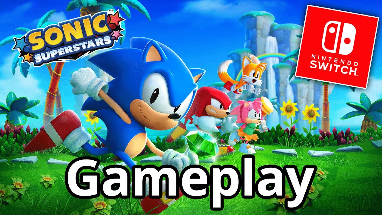 Nintendo Switch-Gameplay: Sonic Superstars 