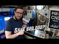 Saving $20,000 over a Tormach Mill: Centroid CNC Mill - Part 1