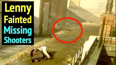 Lenny Fainted and No Shooters in Red Dead Redemption 2 (RDR2): Never Left Room