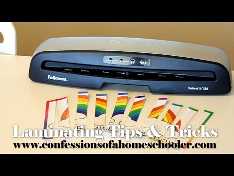 Laminating Tips & Tricks