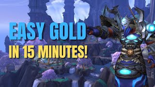 Easy Gold in Dragonflight!  How to make gold, with only 15 minutes a day to play.