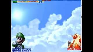 My New Unfinished M.U.G.E.N. Roster And Zoom Test