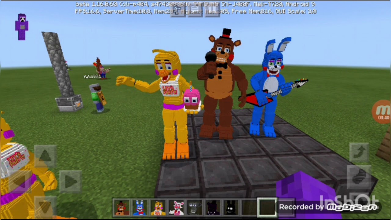 Download Mod FNAF SB add-on por Dany Fox and Adam Taylor Gaming in Minecraft. Мод danny fox