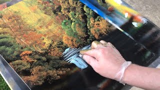 The Joy of Spray - Fallen Tree - Spray Paint Art