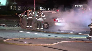 DUI Driver Causes Fiery Freeway Crash In San Jose
