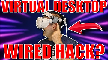 Virtual Desktop Wired Hack is een Game CHANGER!