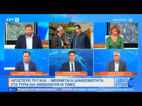 Ο Άδωνις Γεωργιάδης στους Δημήτρη Κοτταρίδη και Νίνα Κασιμάτη στην ΕΡΤ1 09.10.2022
