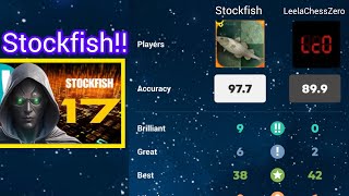 9 Brilliant moves !! || Stockfish's Immortal Game