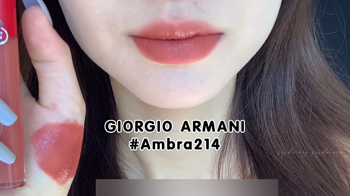 Review son giorgio armani lip maestro năm 2024