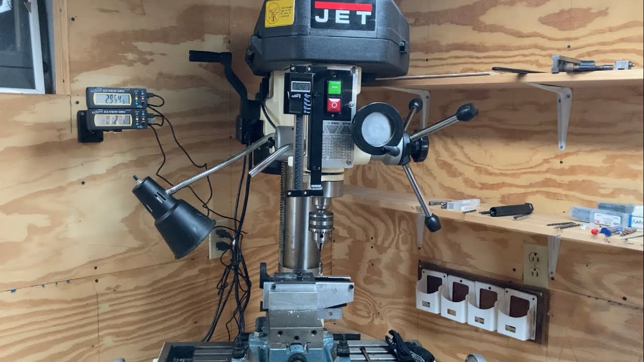 Jet Mill/Drill Dro Installation YouTube