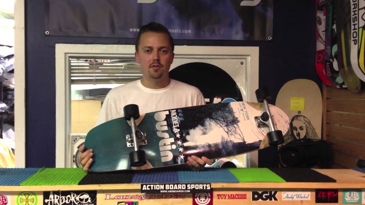 Action Board Sports Reviews the Bustin Modela Longboard Skateboard