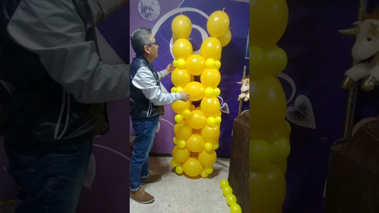 columna cuadrada con globo bipolo.