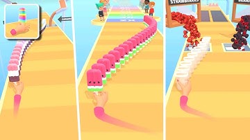 Popsicle Stack Gameplay Level 4-5 | Popsicle Stack Game Android, iOS